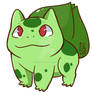 Huevember 2016 - A Chikorita-Colored Bulbasaur