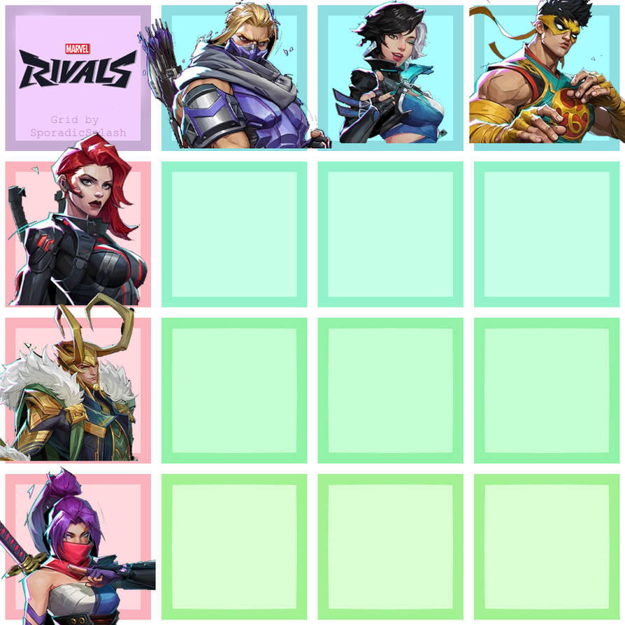 Mixedfy Rivals Marvel Rivals Fusion Grid Adopts 8/9 by fandoptablez on DeviantArt