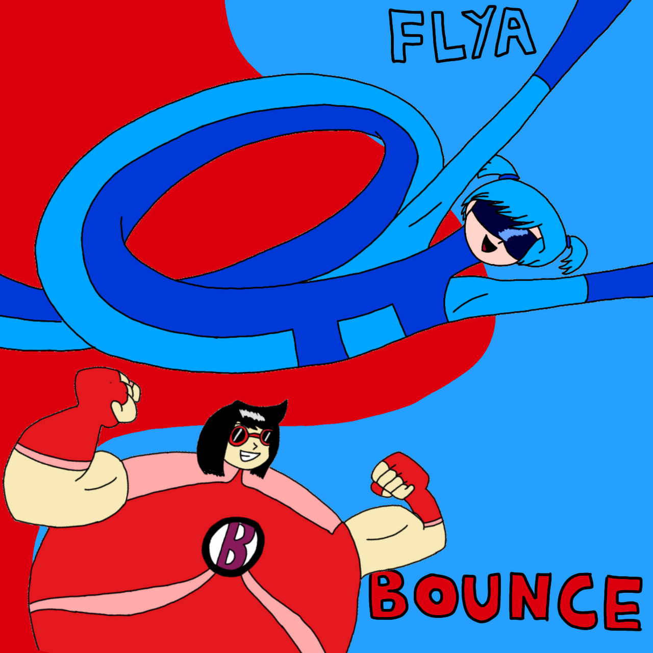 Flya and bounce by jarensalinas67 on DeviantArt
