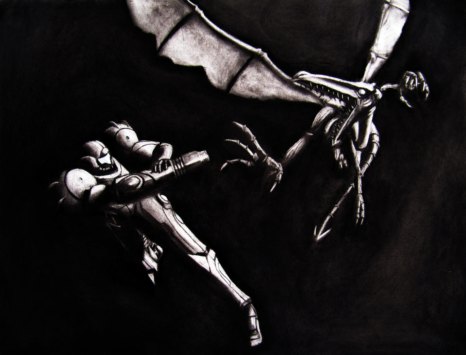 Sans Vs Ridley Samus vs Ridley by AnthonyPismarov on DeviantArt