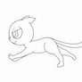 2D animation test - Running cat