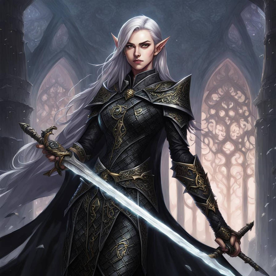 Elfe Fandom Guerriere Elfe style Anime by Ody2000 on DeviantArt