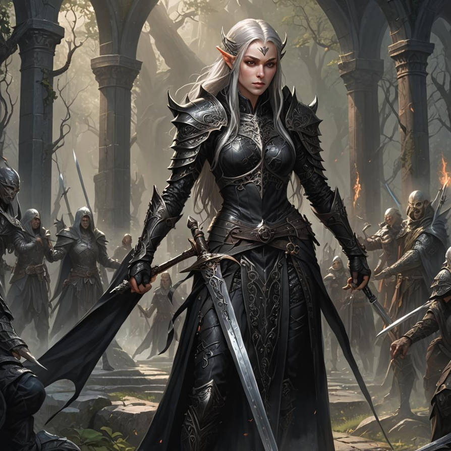 Elfe Fandom Guerriere Elfe 4 by Ody2000 on DeviantArt