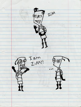 Invader Zim Sketches (Speedpaint Version)