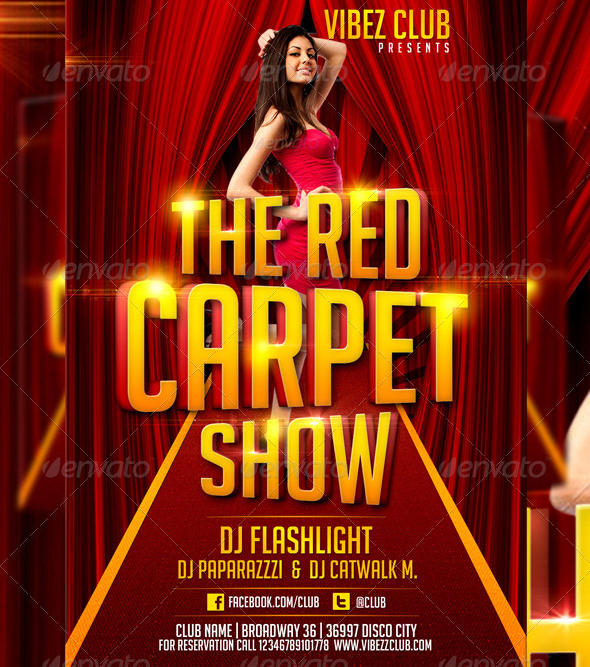 Red carpet Poster
