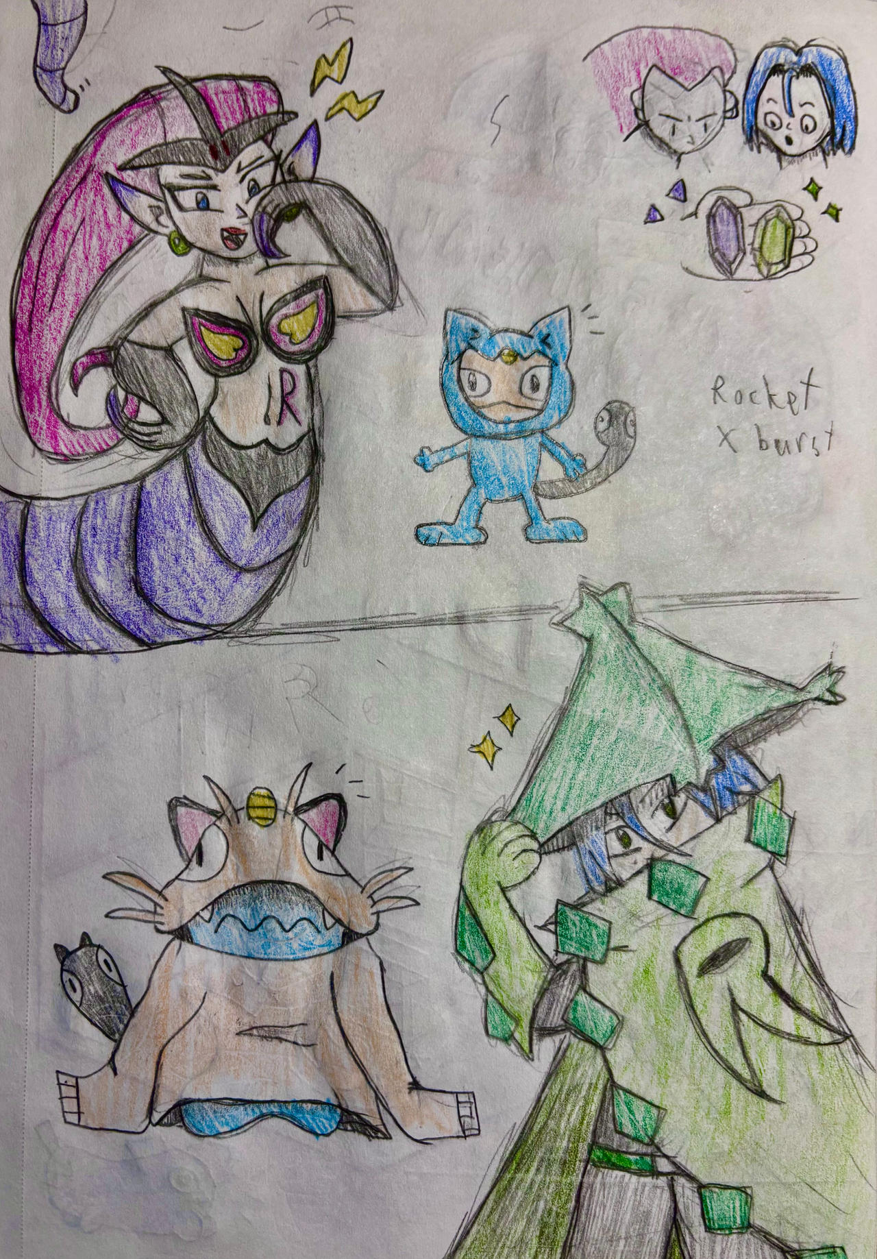 Pokemon Reburst Deviantart Old Team Rocket X Reburst Concept by RiotInSilence on DeviantArt