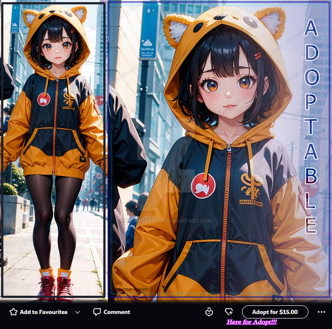 Adopt Illustration #323 by Raime-irasuto on DeviantArt