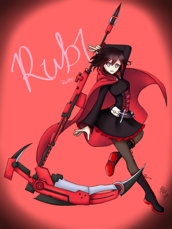 RWBY_Ruby by AmazingPink on DeviantArt