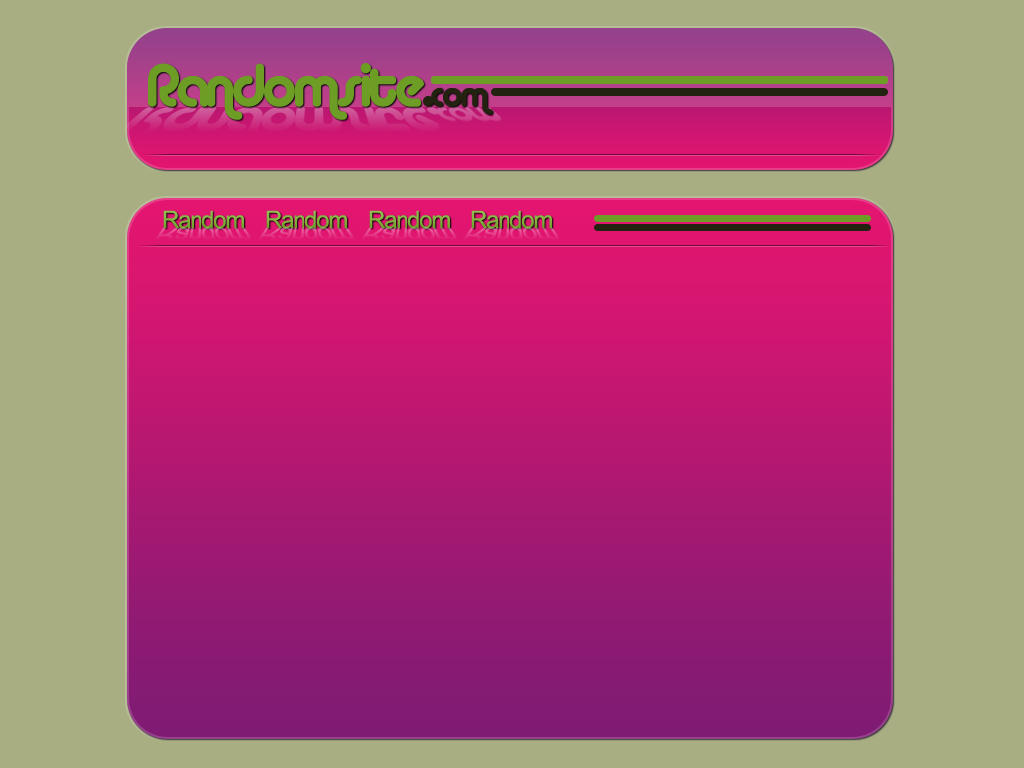 Random web layout by Drav26 on DeviantArt