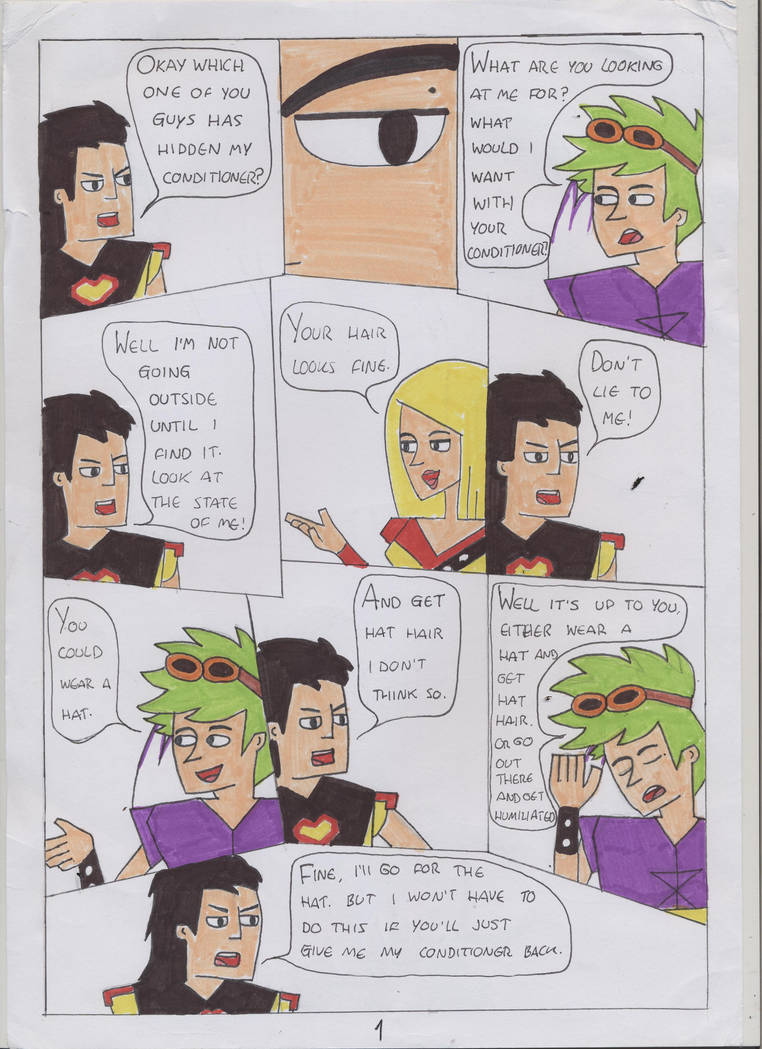 Splatalot Comics Gildar's Bad Hair Day Page 1 by GothicGurl1996 on ...
