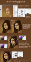 Hair painting tutorial