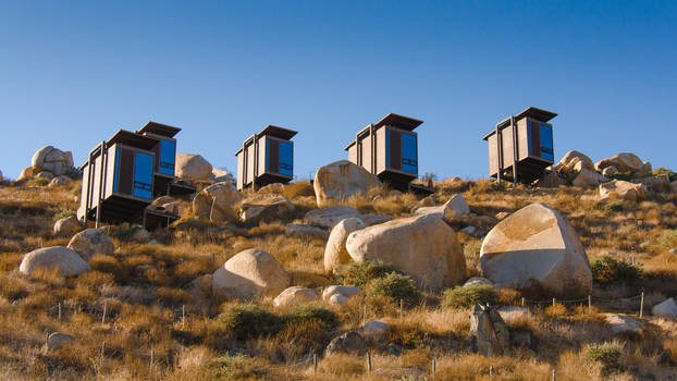 Designer Cabins in Valle de Guadalupe I