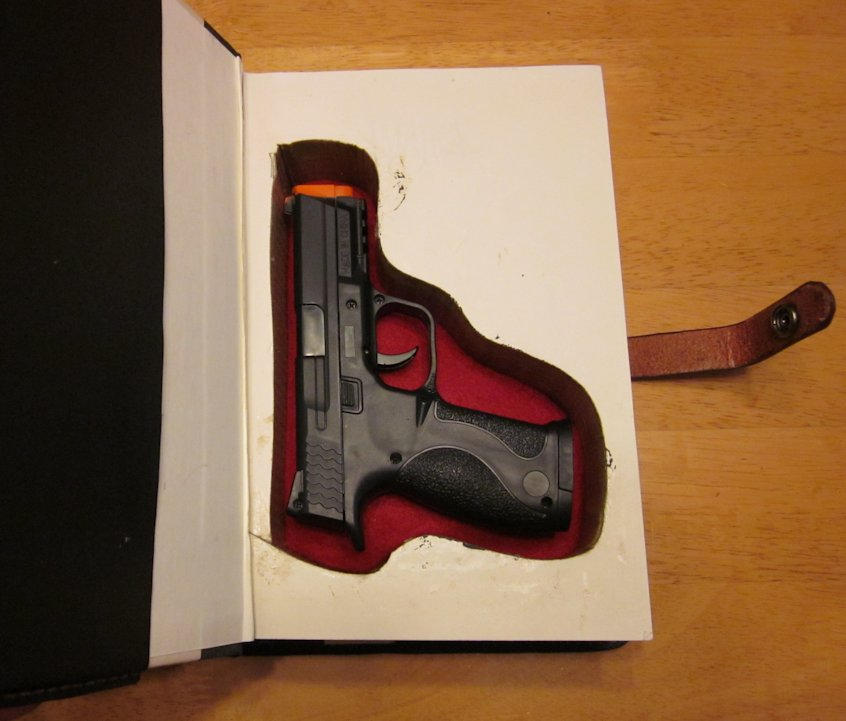 Book gun case inside by BeauvineDesign on DeviantArt