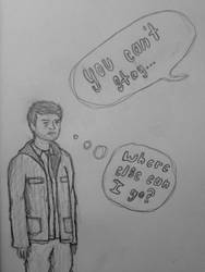 Sad Castiel