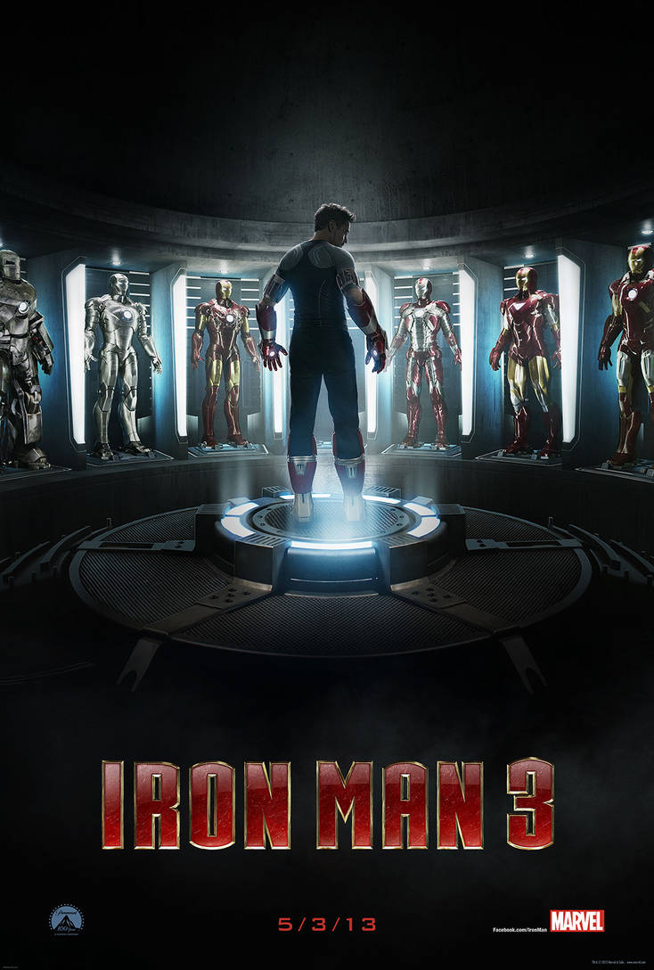 Ironman 3 poster by Artsomniac