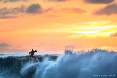 Volcom sunset surf