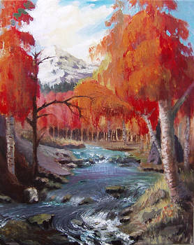 River in autumn