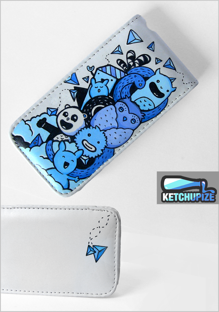 Hand painted custom Iphone case