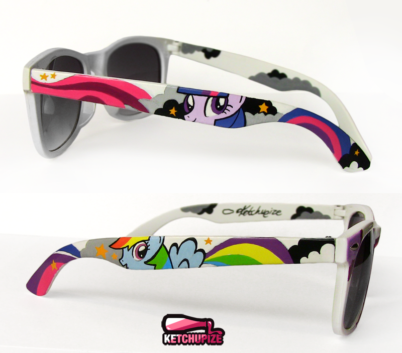 ''My Little Pony'' handpainted sunglasses