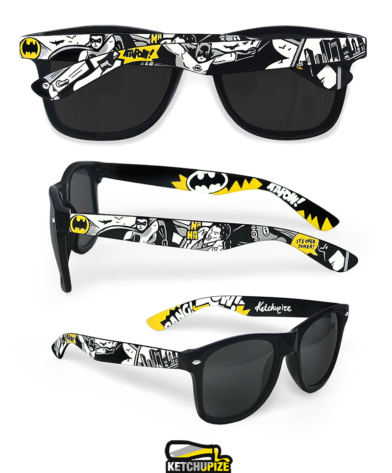 Batman hand painted sunglasses