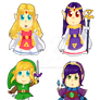 LoZ: A Link Between Worlds Chibis