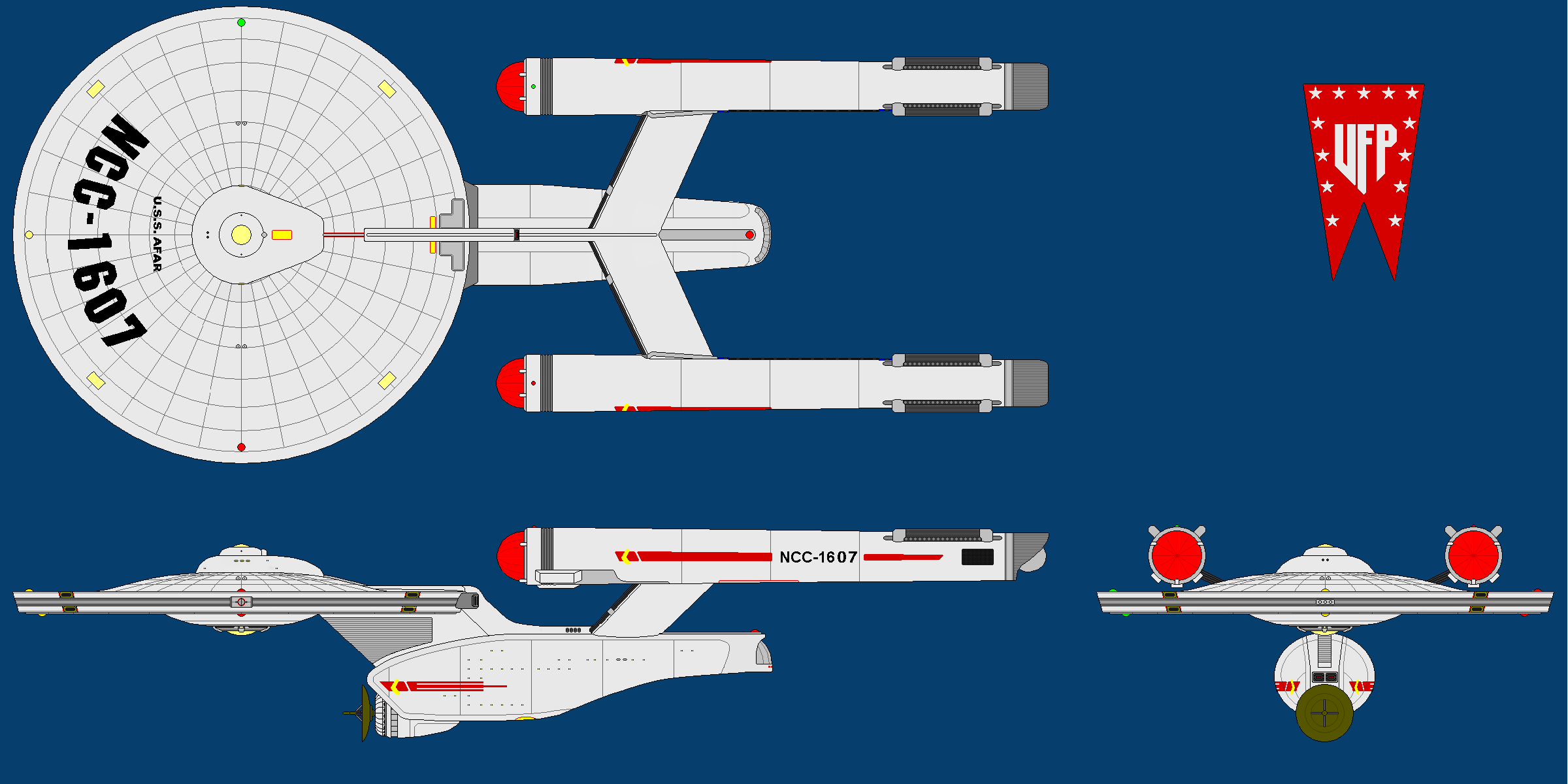 USS Afar NCC-1607 TOS era