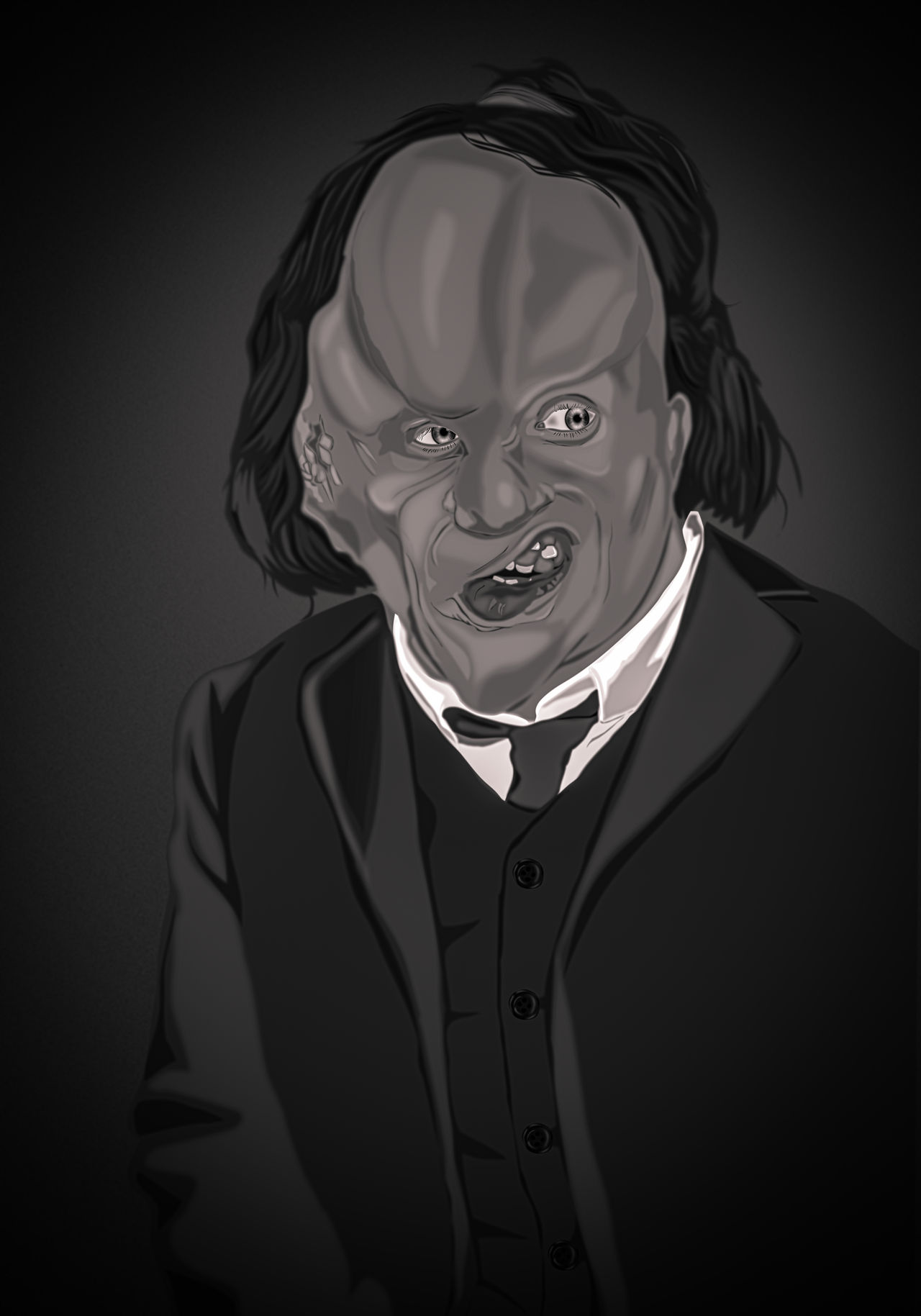 Joseph Merrick by AGoldenSaint on DeviantArt