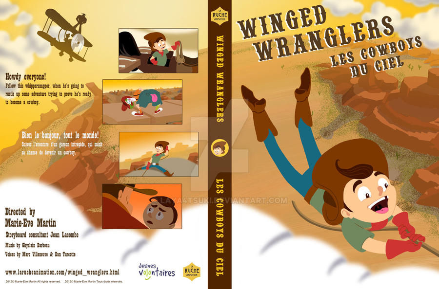 Deviantart Wranglers Winged wranglers DVD box by laya4tsuki on DeviantArt