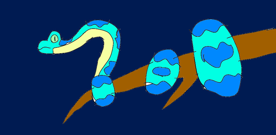 Mega Python Devintart Blue Moon Python by TheRealKingSusiePen on DeviantArt