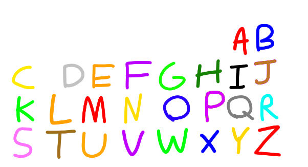 Object Island Alphabet predictions fixed by KingSusiePen24 on DeviantArt