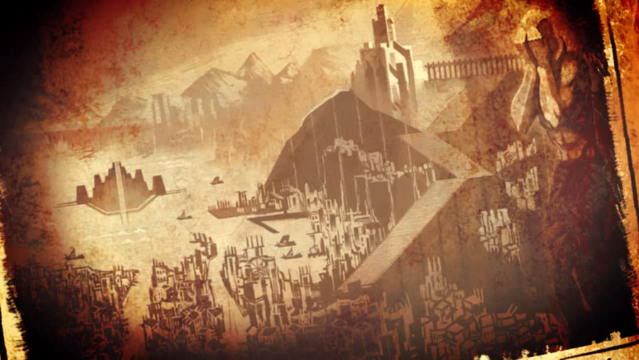 DA2 wallpaper: Map of Kirkwall 1 by Anavantha on DeviantArt