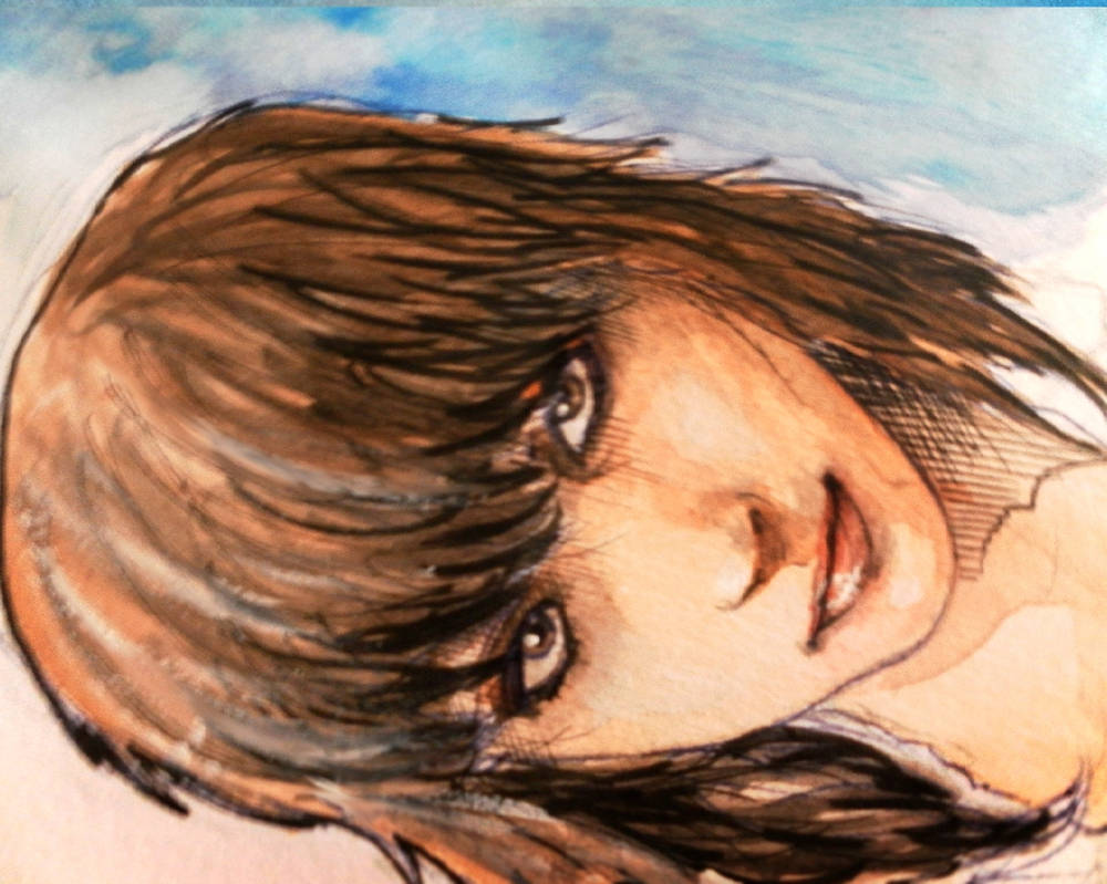 watercolour...face by britolitos96