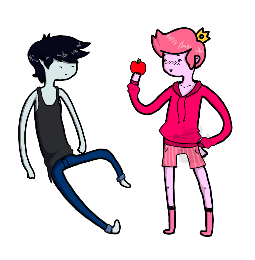 Prince Gumball and Marshall Lee