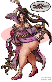 Diao Chan Got Chunky - Dynasty Warriors Fat