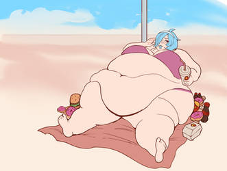 Beach Fatty Claire - Flat Color