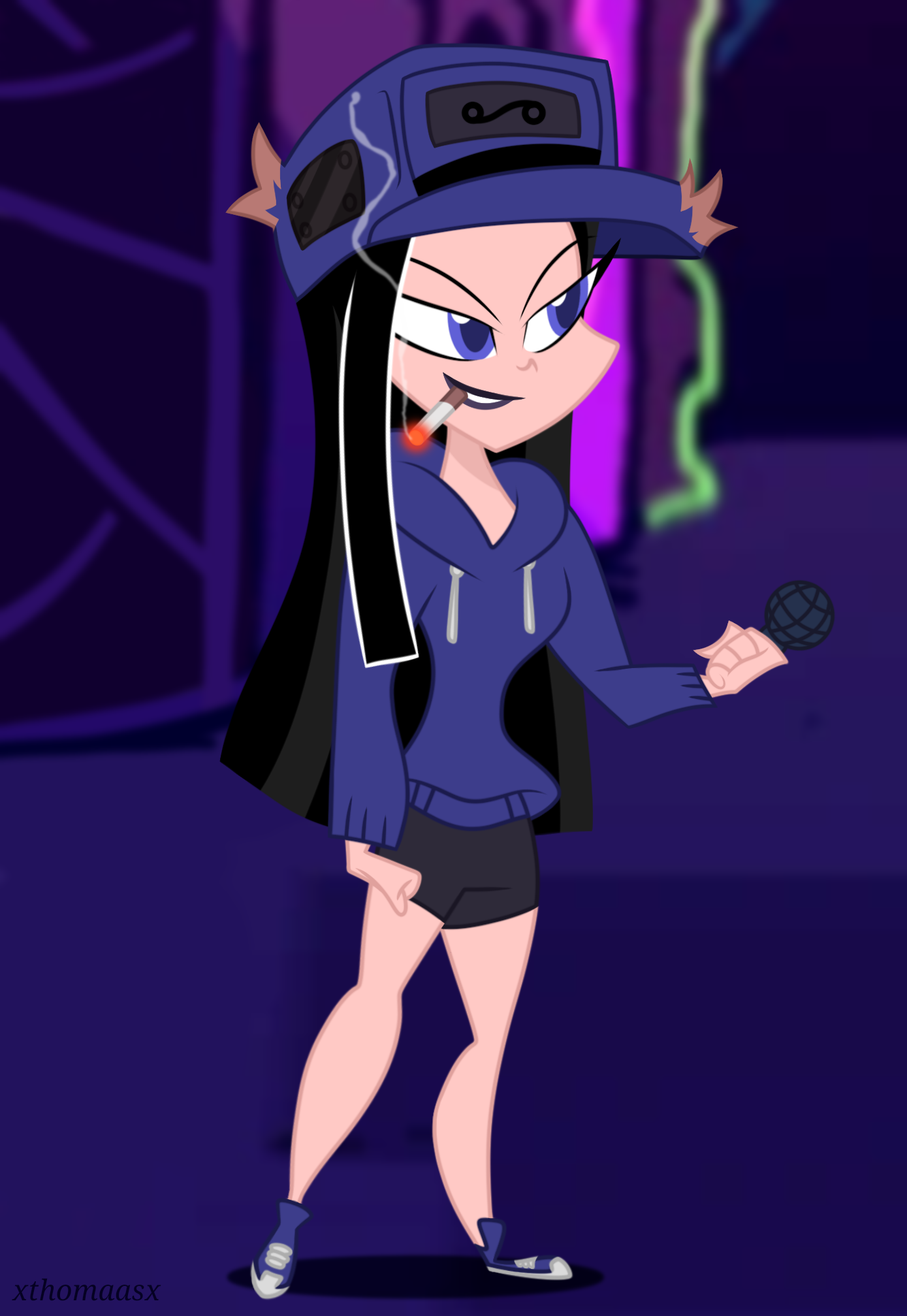 Computer Girl Fnf Fnf Cassette Girl by xthomaasx on DeviantArt