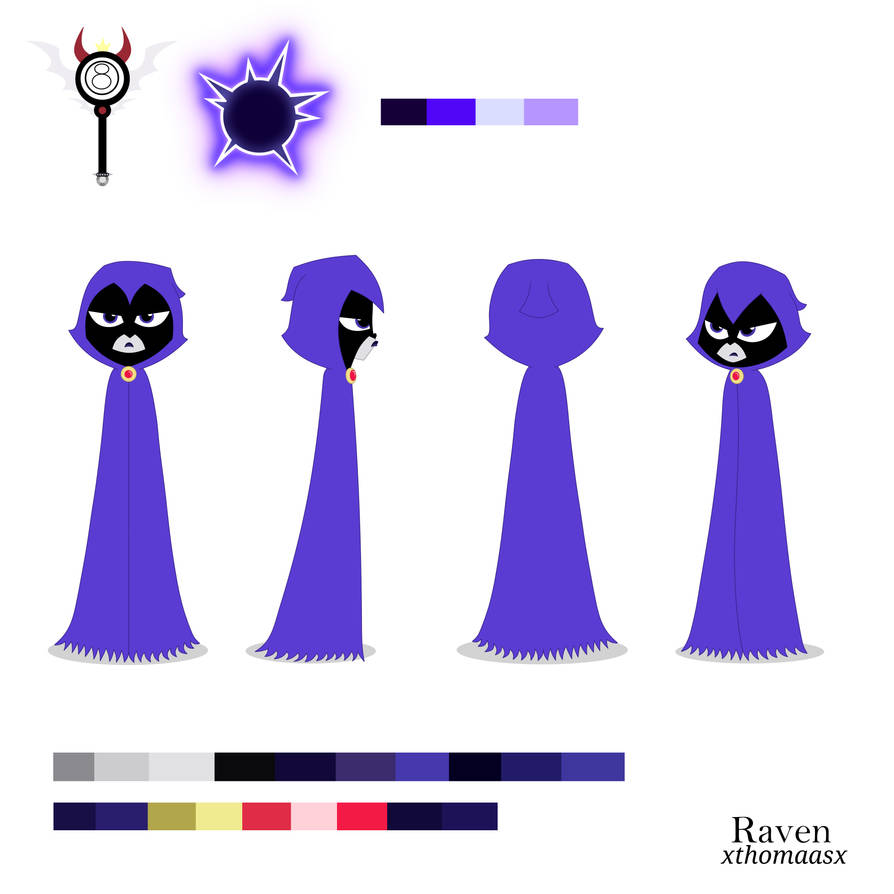 Raven Reference by xthomaasx on DeviantArt