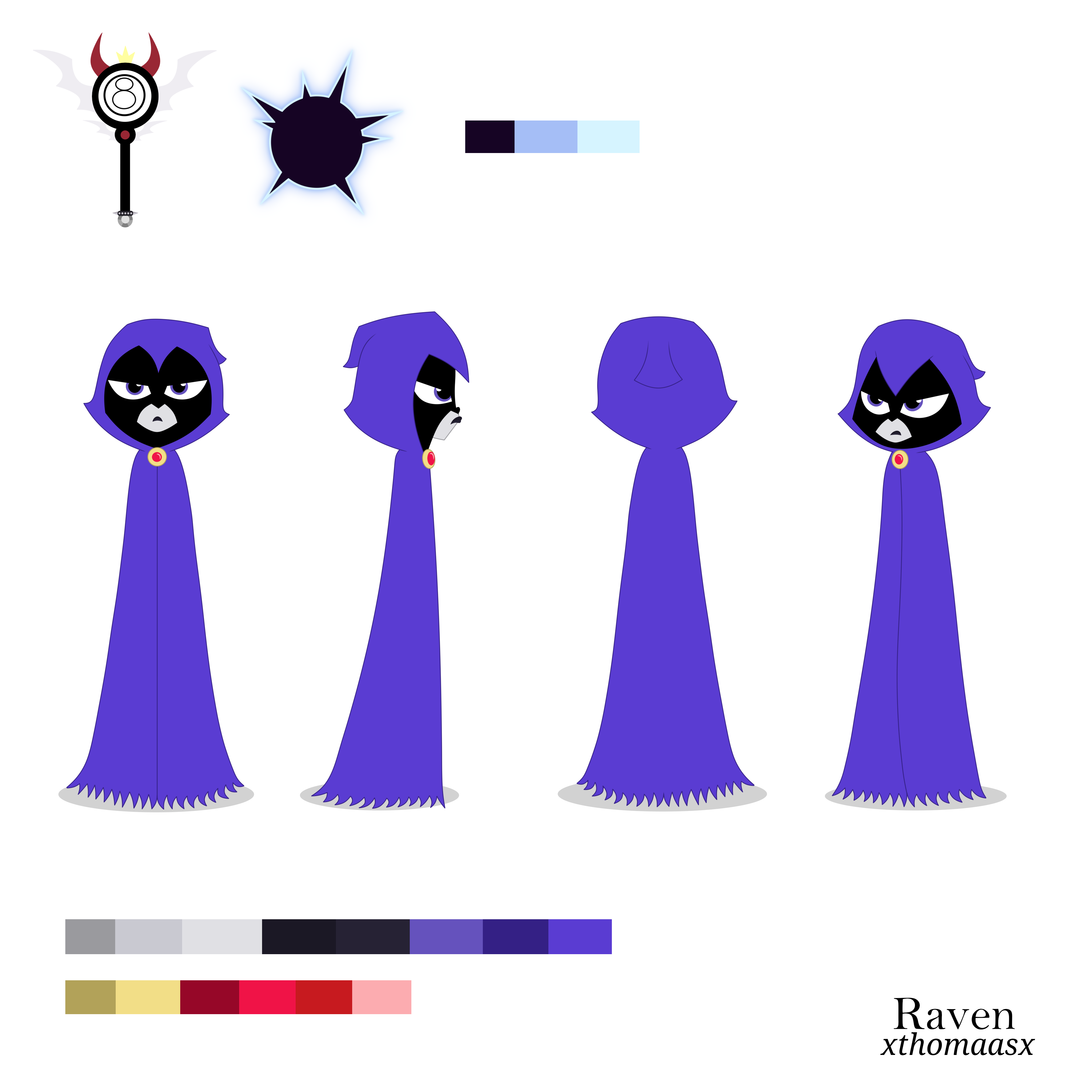 Raven Reference by xthomaasx on DeviantArt