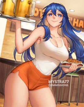 Waitress Lucina [Commission]