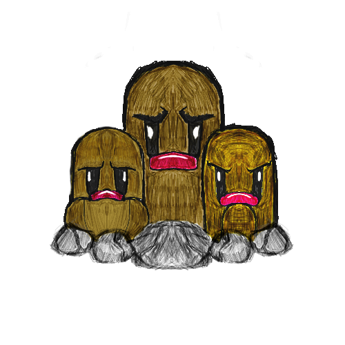 Pokemon 2013 - Dugtrio