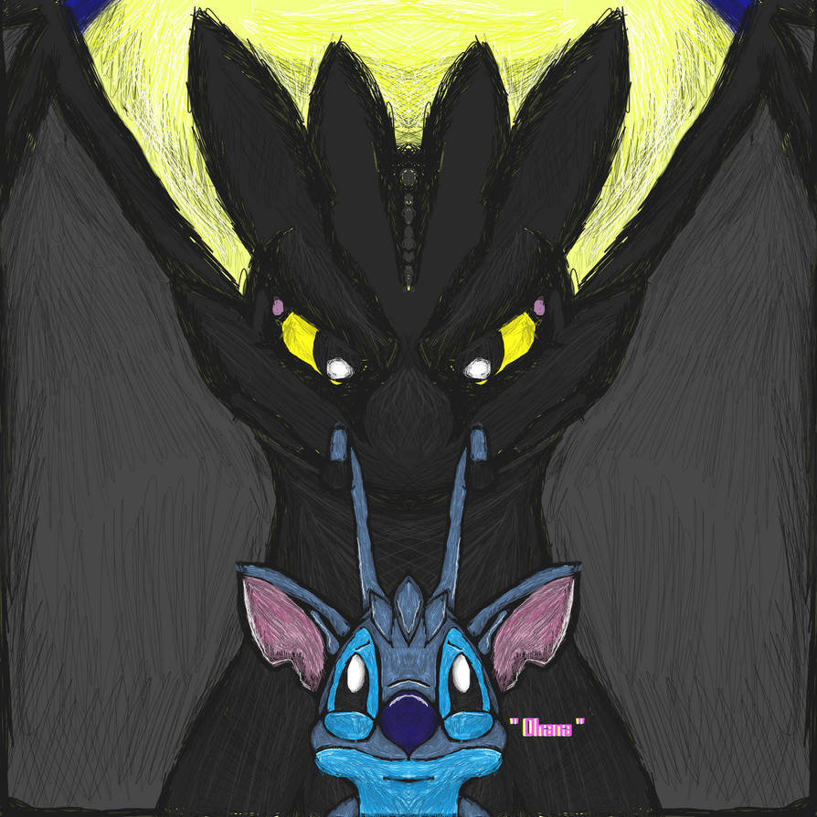Dreamwork / disney crossover: Toothless And Stitch by dragonfire53511 ...