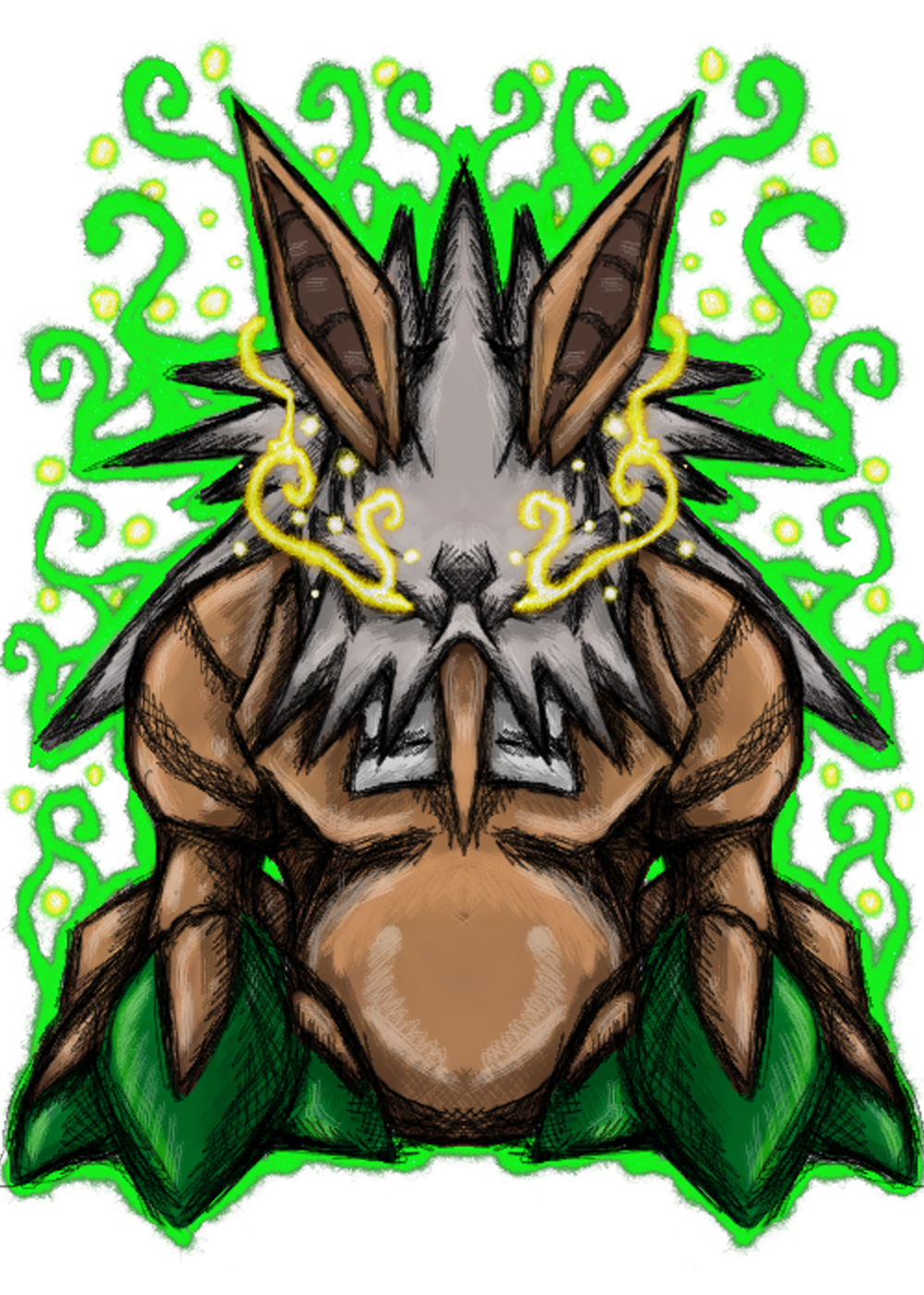 Shiftry Back Sprite Pokemon - Shiftry by dragonfire53511 on DeviantArt