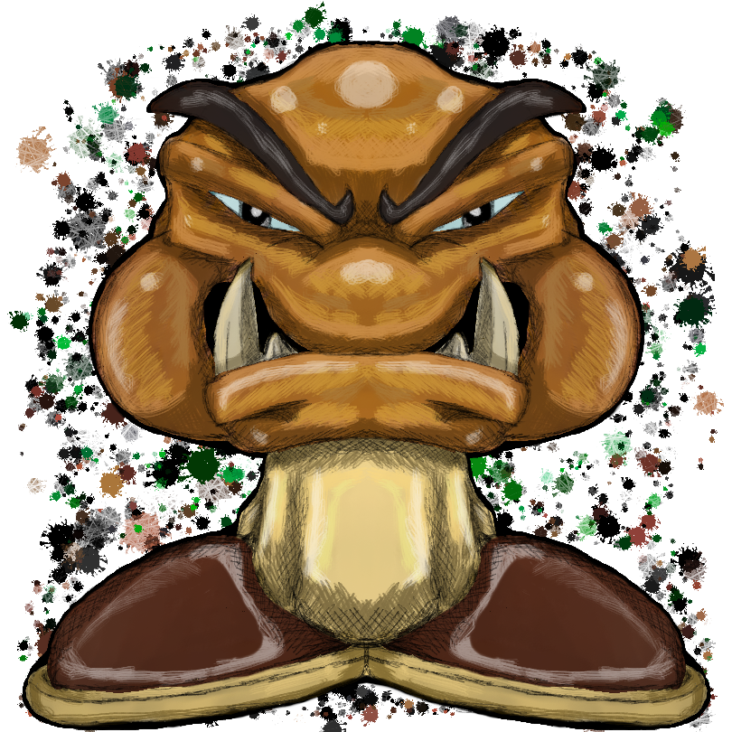 Super Mario Mobs: Goomba by dragonfire53511 on DeviantArt