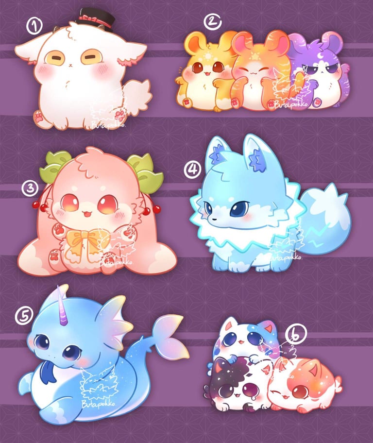 [CLOSE] Adopt Monsters cute 2 by Butapokko on DeviantArt