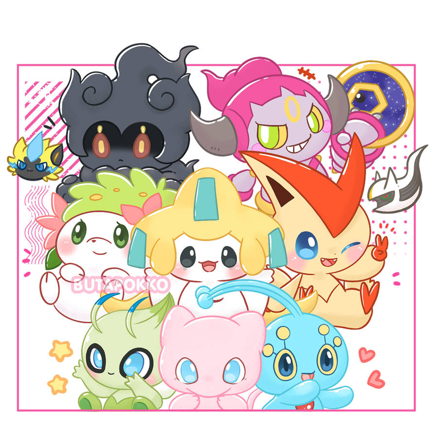 Pokemon All Mythical Cute