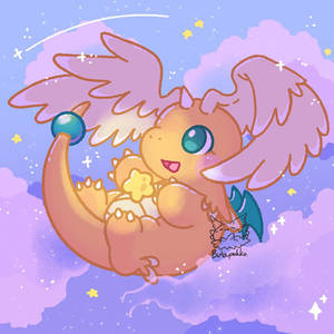 Fanart Mega Dragonite