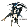 Black Rock Shooter PNG