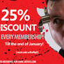 25% discount on access to 25 000 photo references