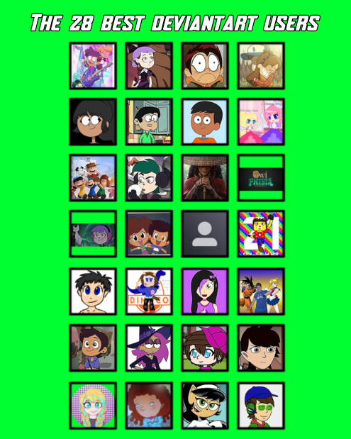Bиd Deviantart The best deviantart users by LuisCarlos915 on DeviantArt