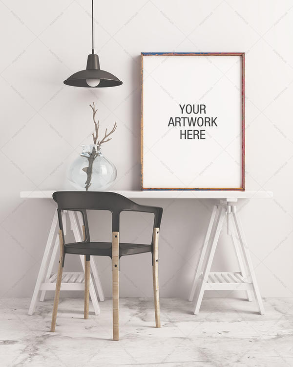 Poster Frame Mockup Minimalist